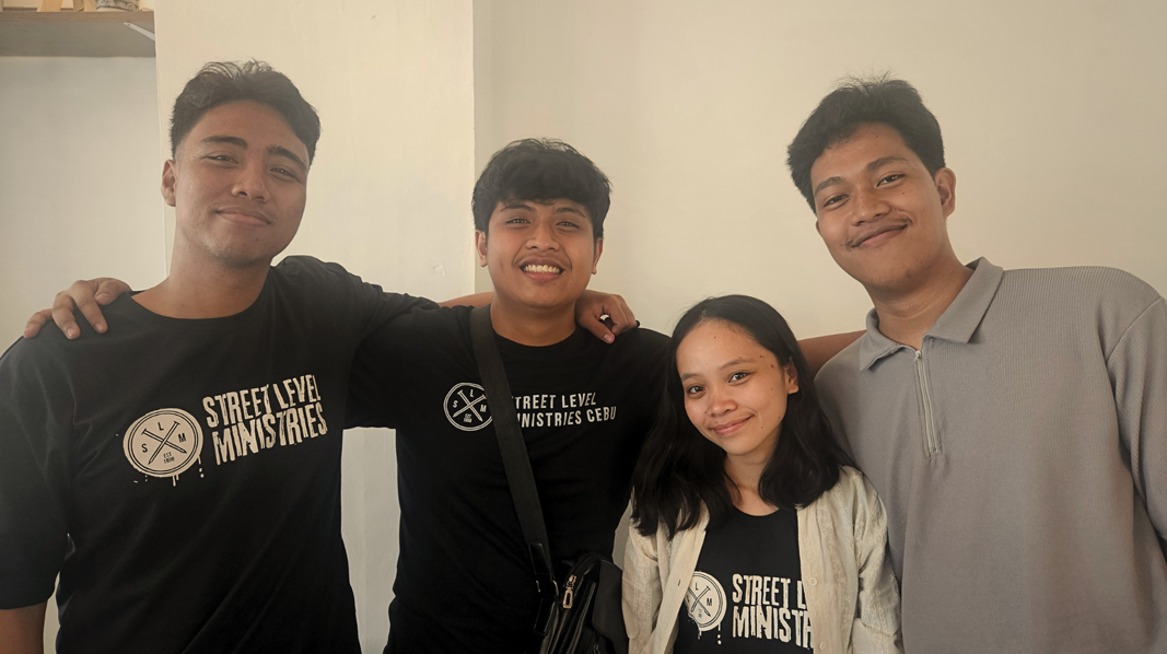 Photo of Hans, Peter, Chariel, and Rodnie